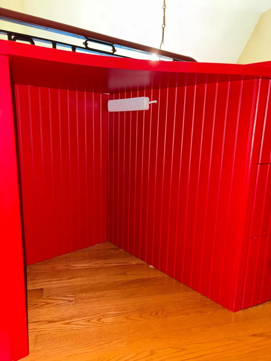 Handmade Wooden Coner Desk - Image 3