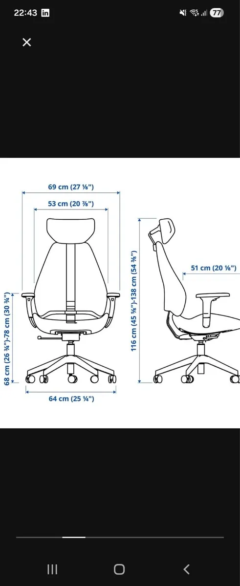 Office chair - Image 4