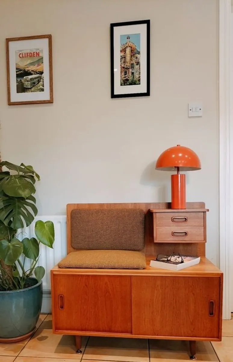 Mid Century Vintage Jentique Telephone Seat - Image 2