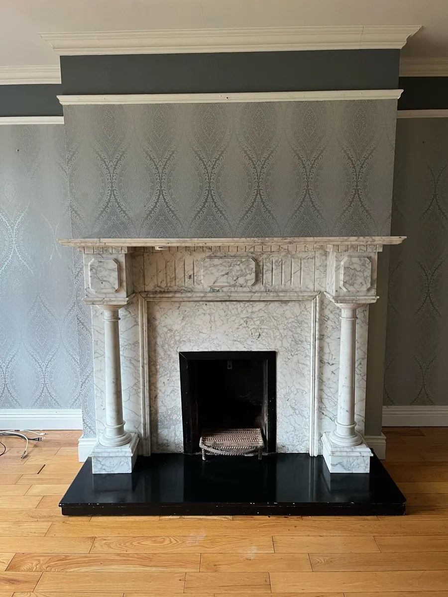 Marble fireplace - Image 1