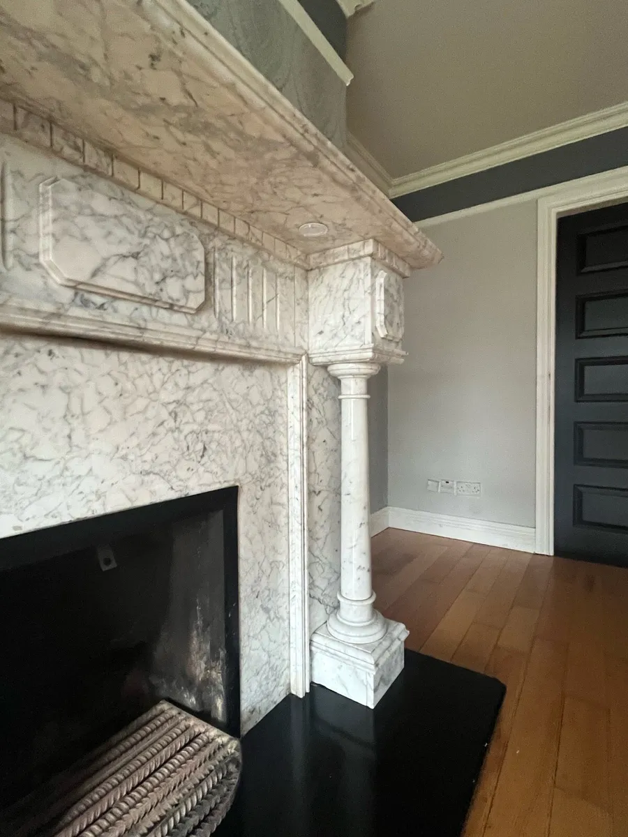 Marble fireplace - Image 2