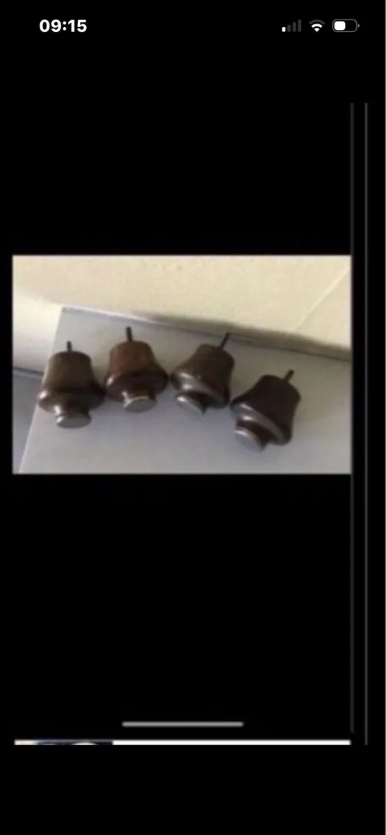 Vintage Timber Drawer Knobs - Image 1