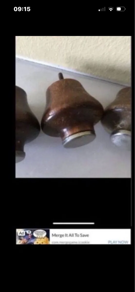 Vintage Timber Drawer Knobs - Image 2