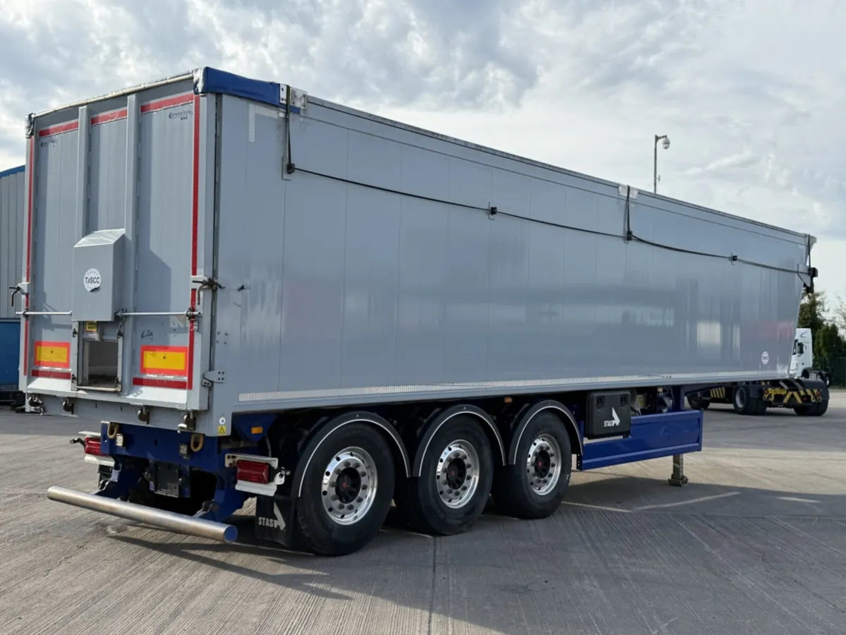 2021 STAS 71 CUBE SLOPER TIPPING TRAILER - Image 4