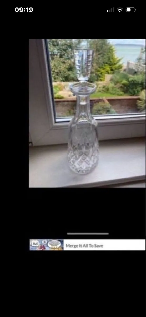 Vintage Waterford Crystal Lismore Decanter - Image 1