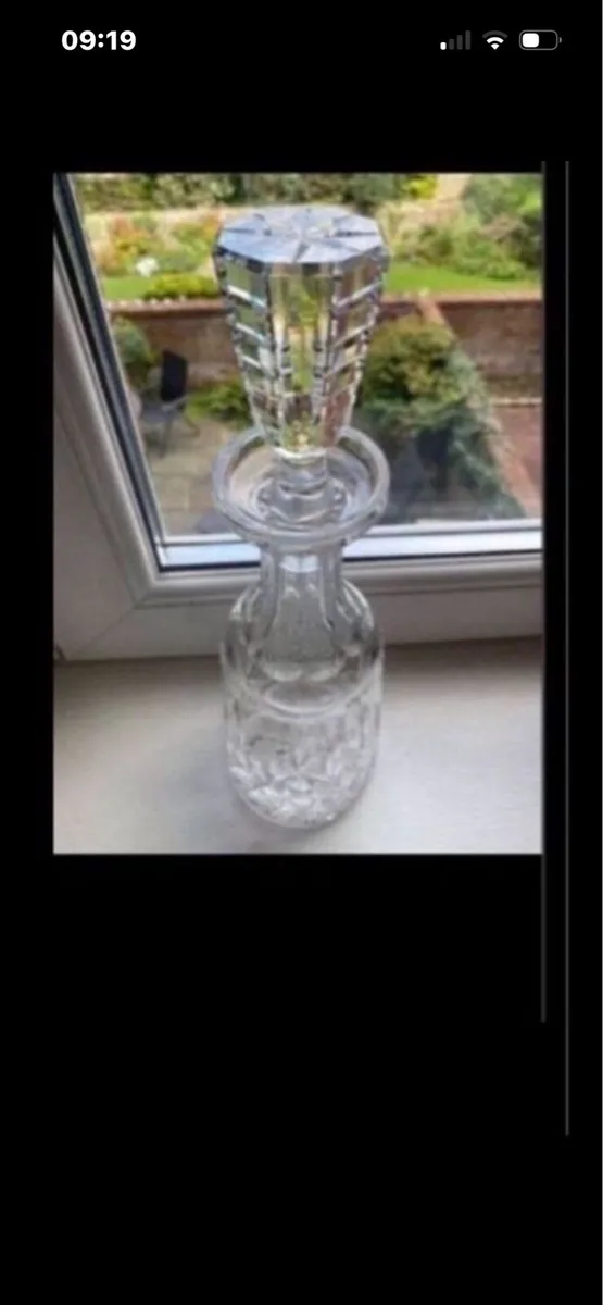 Vintage Waterford Crystal Lismore Decanter - Image 2