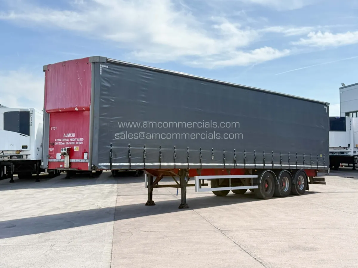2009 SDC PILLARLESS CURTAINSIDE TRAILER. - Image 2