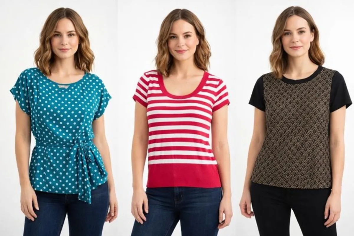 Fab Ladies Tops - 2 For E15 - Image 1