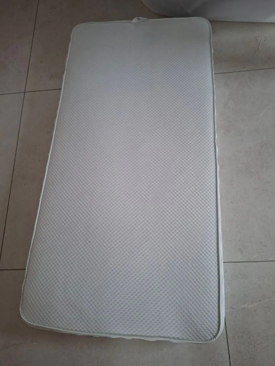 White Sleigh Cot - Image 2