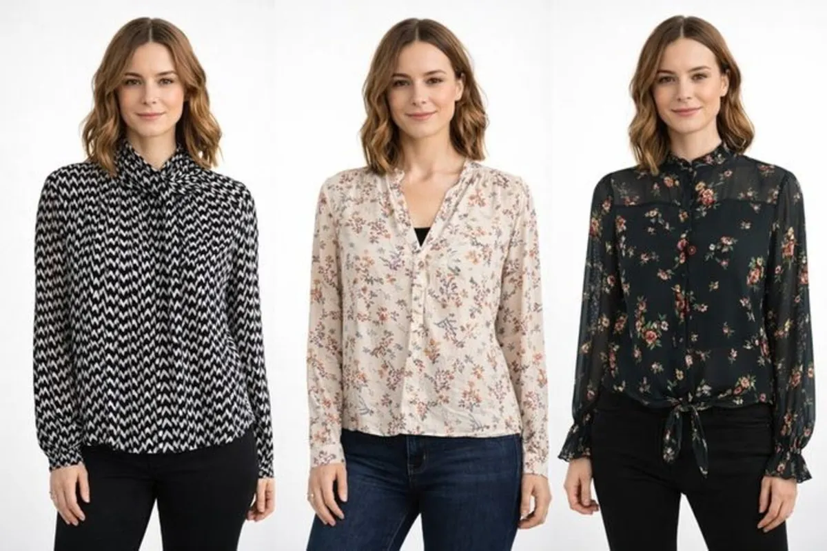 Beautiful Ladies Tops - 2 For E15 - EITHER BNW - Image 1