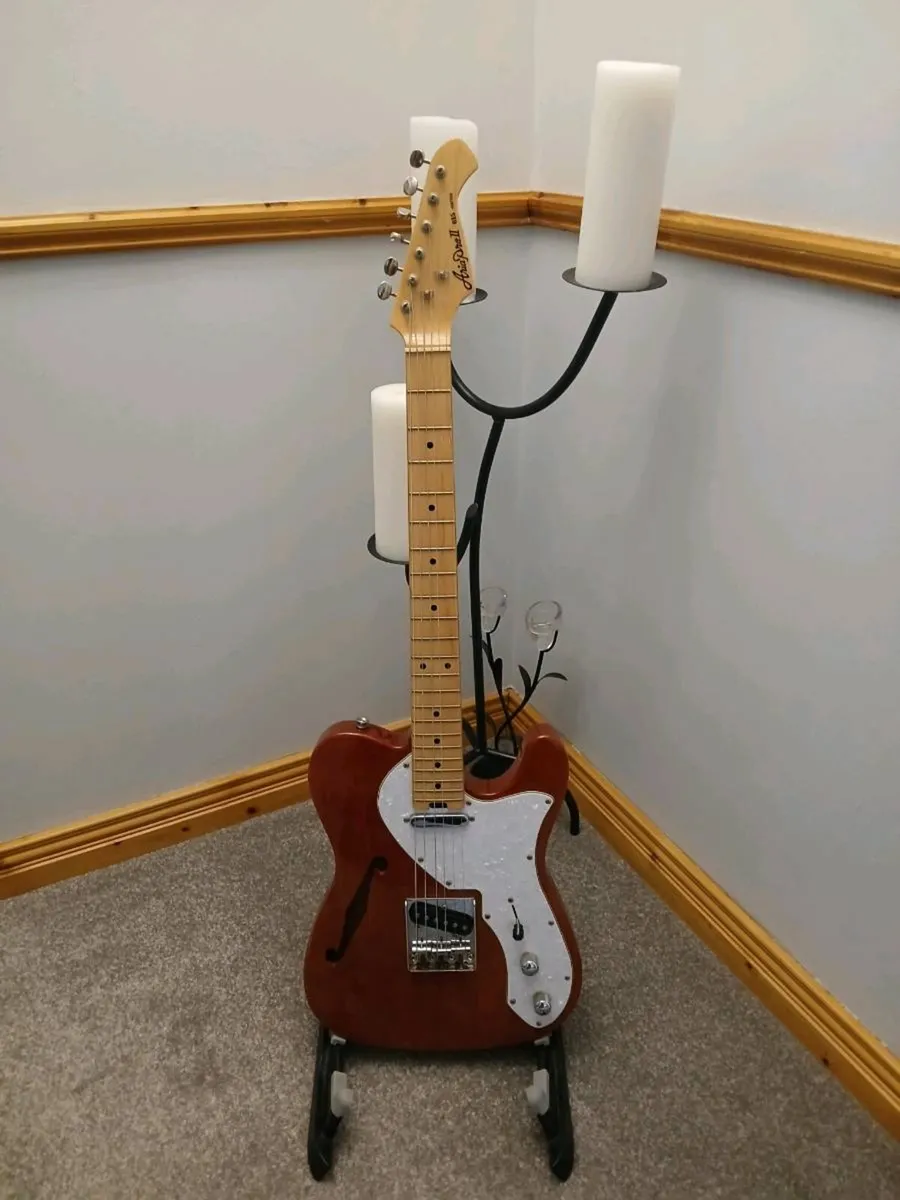 Aria Pro 11 615 Hollowbody Telecaster - Image 4