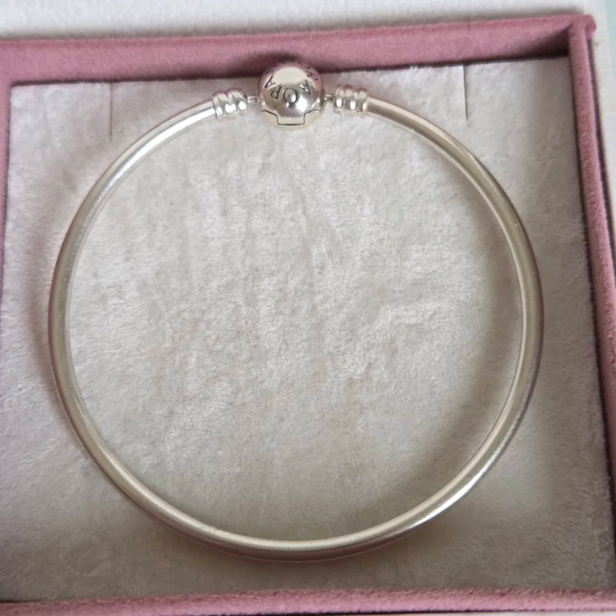 Pandora bangle bracelet moments claps - Image 3