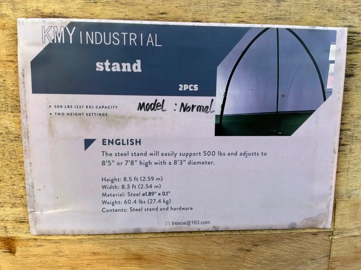 UNUSED STEEL FRAME / SWING CHAIR STAND.....464 - Image 3