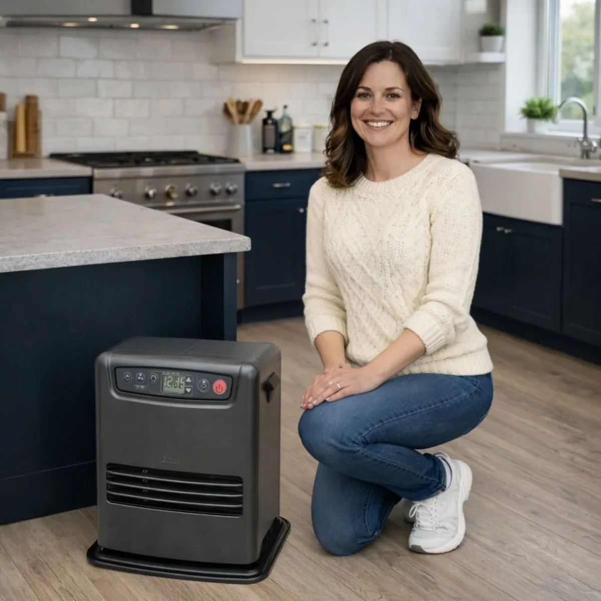 🔥 Qlima 3.1kW Laser Paraffin Fan Home Heaters - Image 1