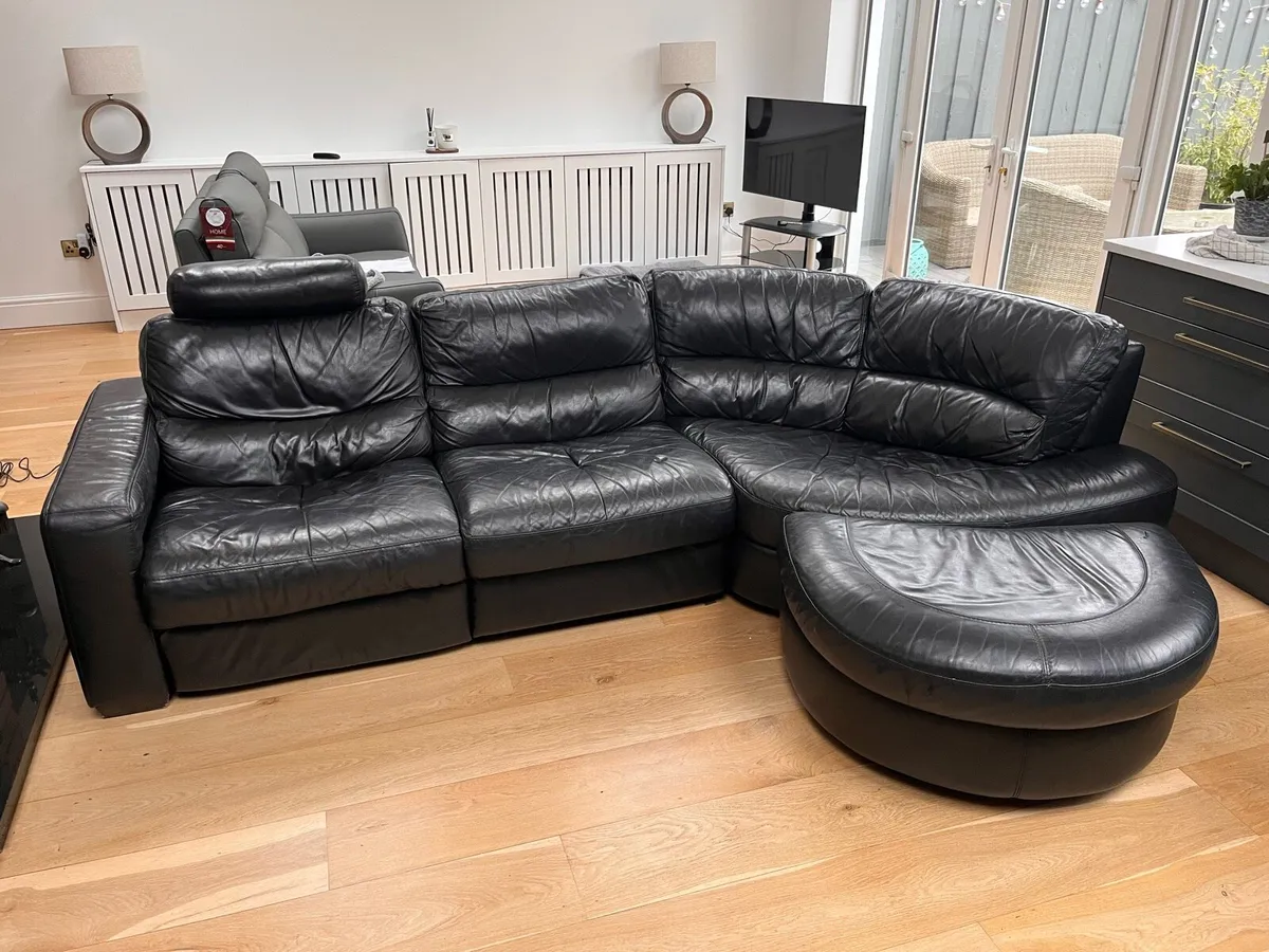 Second Hand Leather Sofa