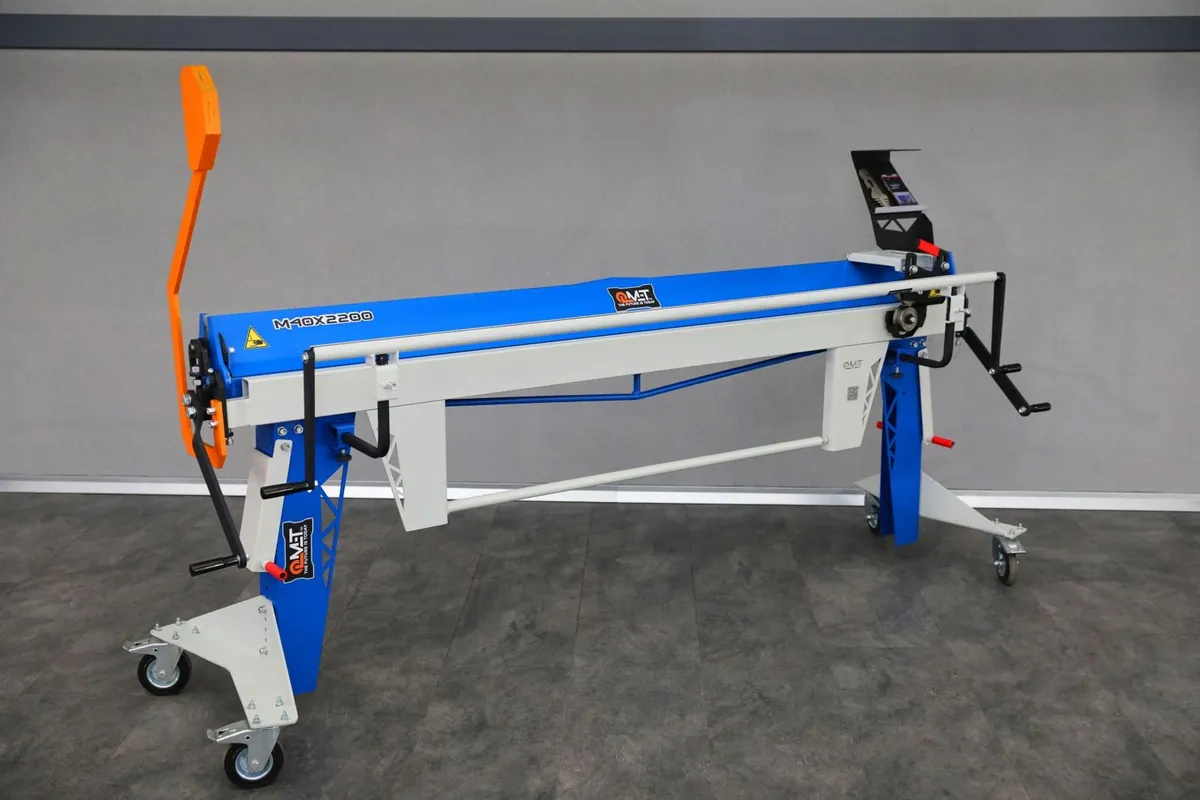 Sheet metal folders M40x2200 with rollershears. - Image 2