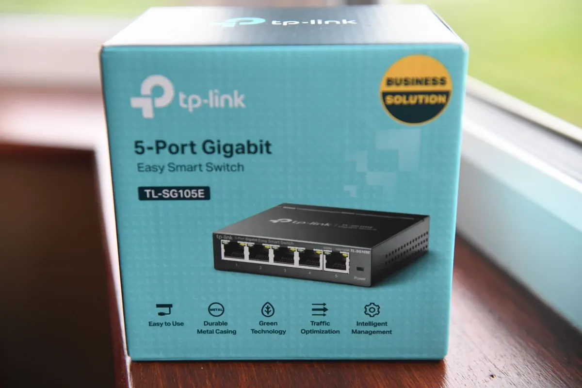 TP Link 5 port Gigabit smart switch