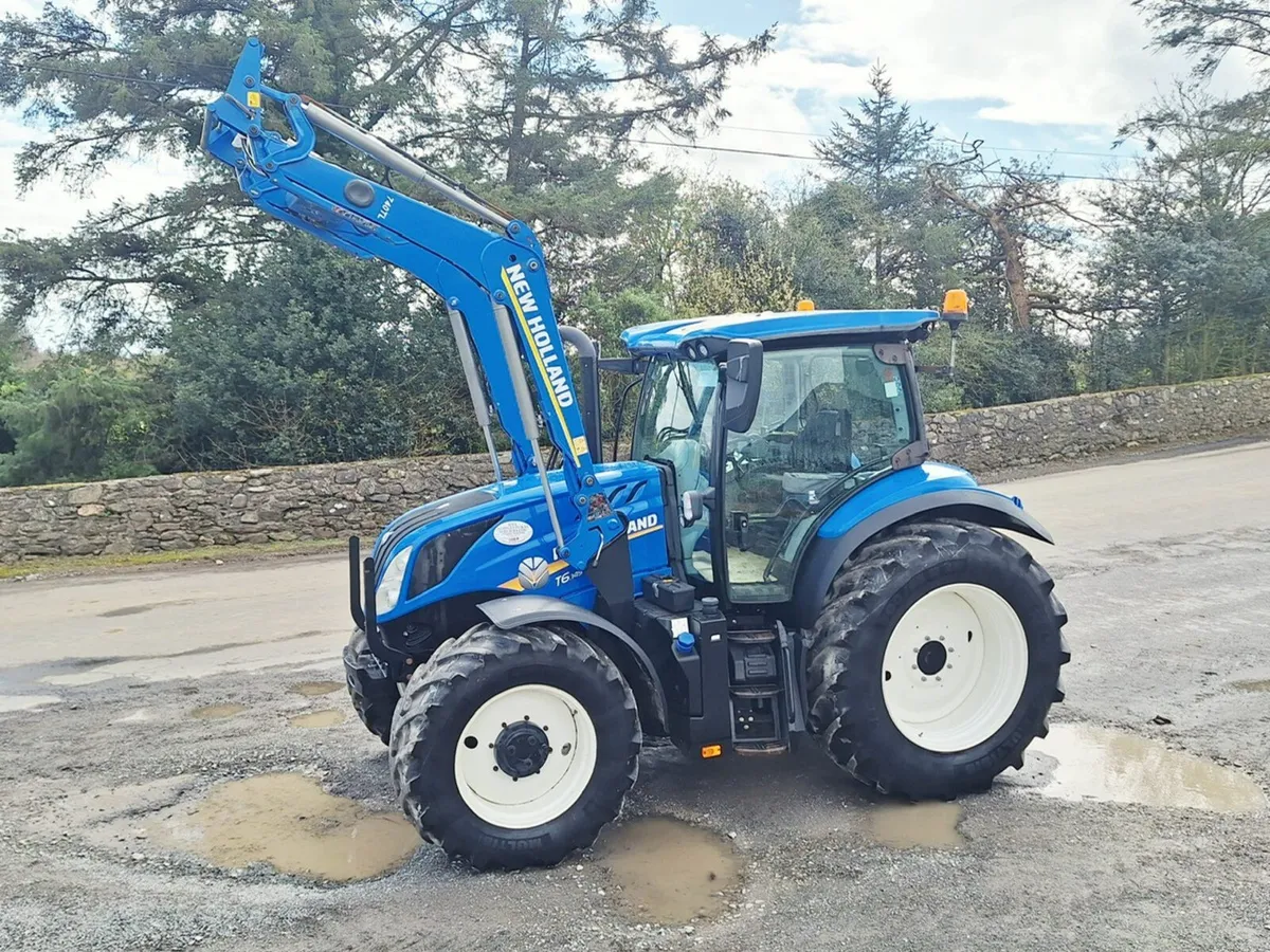192 New Holland T6.145, NH P/L Cab Sus (2456 Hrs) - Image 1