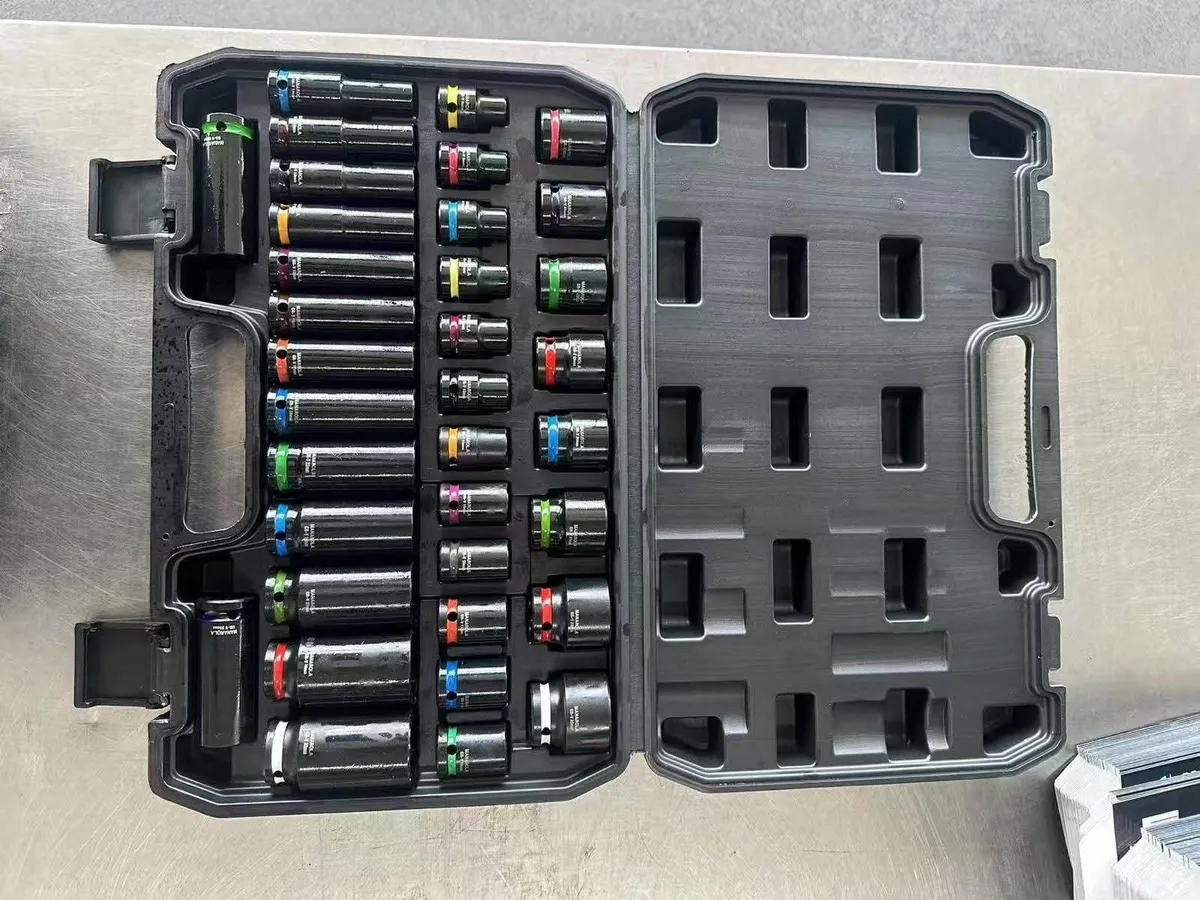 35-Piece 1/2" Colour Coded Impact Sockets - Image 1