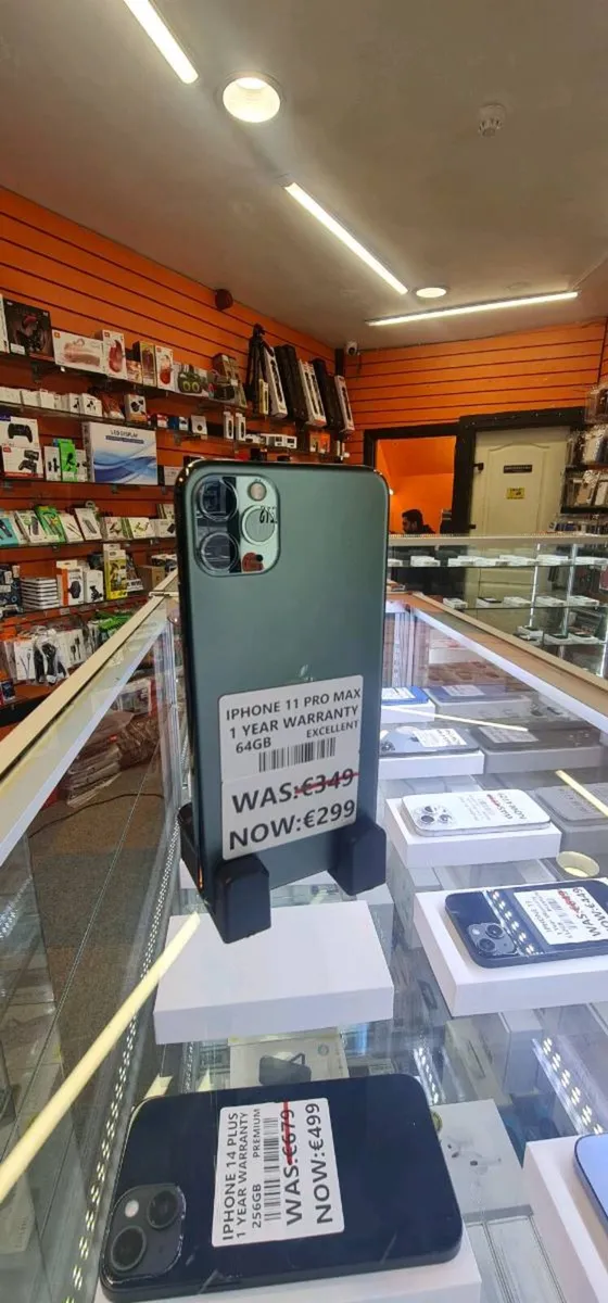 Iphone 11 Pro max 1 year warranty 64GB - Image 1