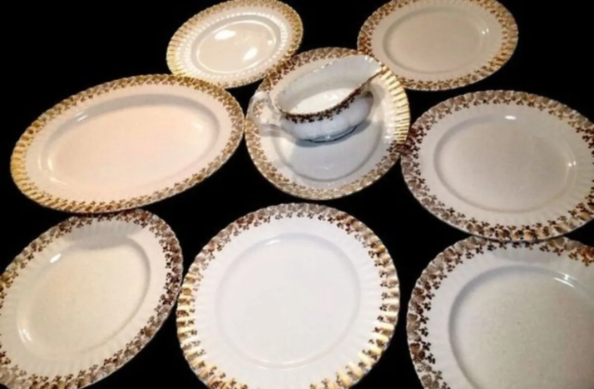 Elegant fine bone Richmond dinner set - Image 1