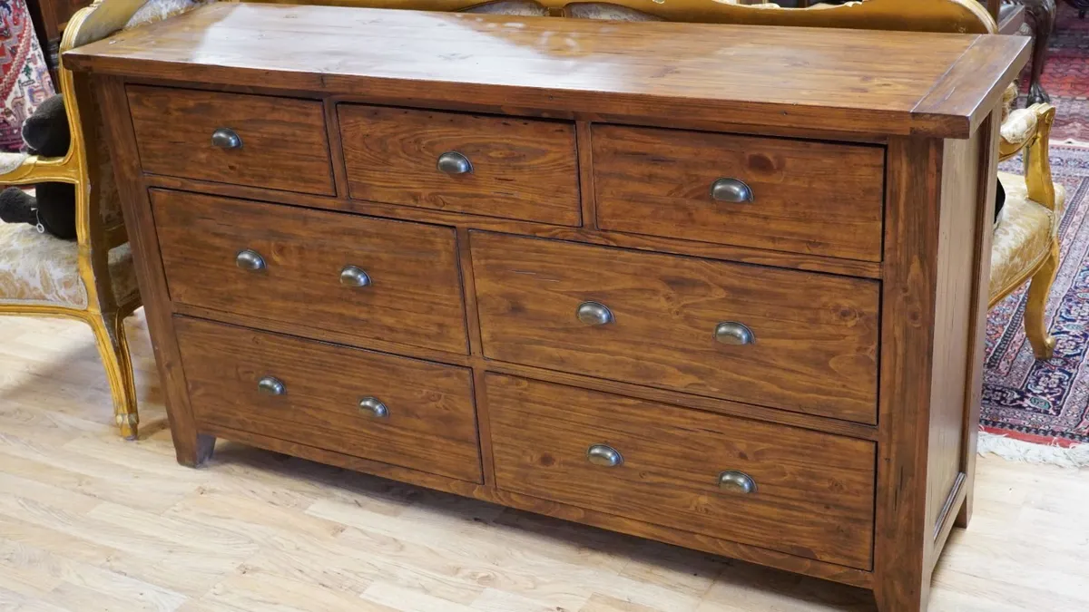 Irish Coast Reclaimed Wood Sideboard - Image 3