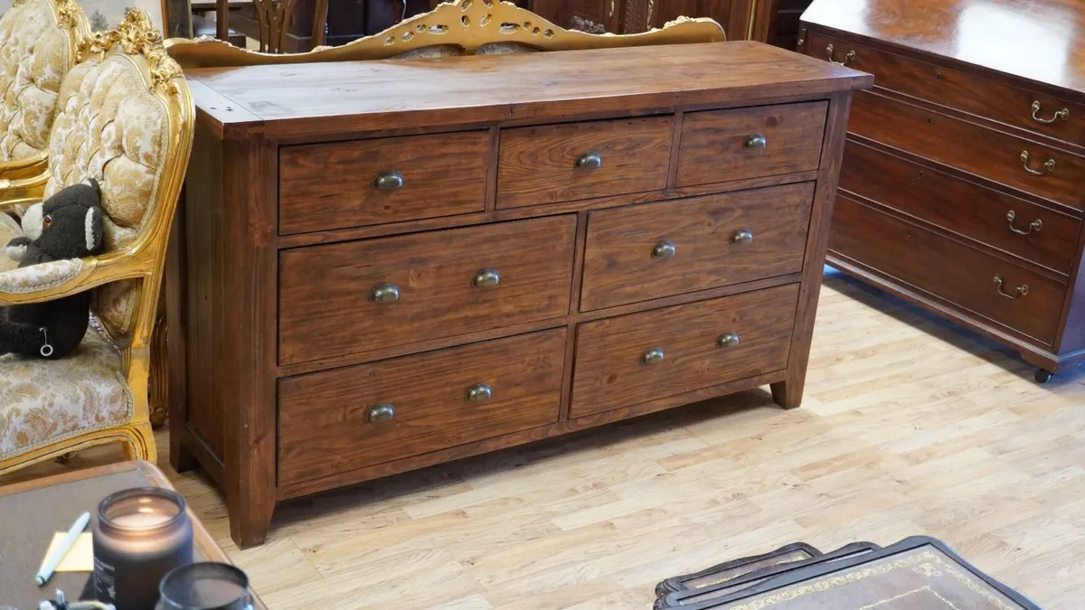 Irish Coast Reclaimed Wood Sideboard - Image 1