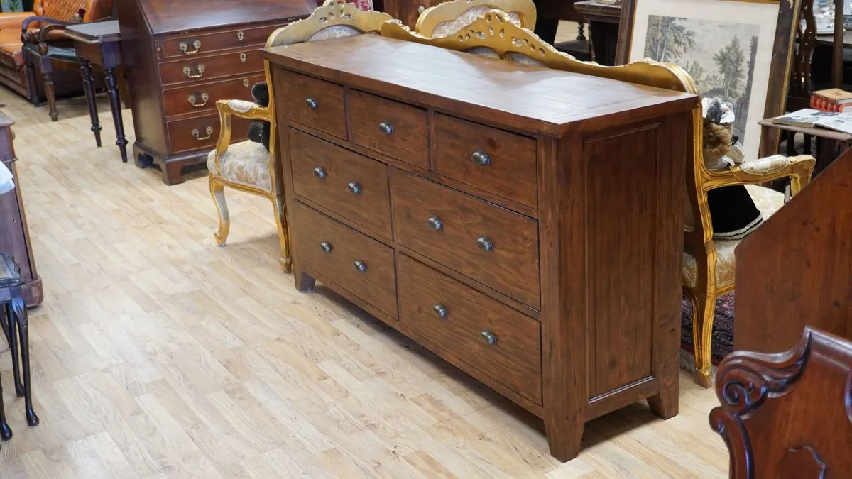 Irish Coast Reclaimed Wood Sideboard - Image 2