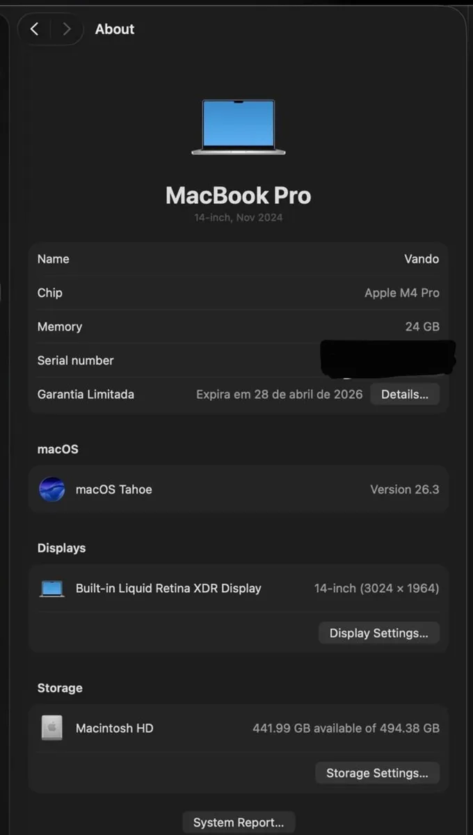 MacBook Pro 14, M4 Pro, 24 GB RAM, 512GB - Image 4