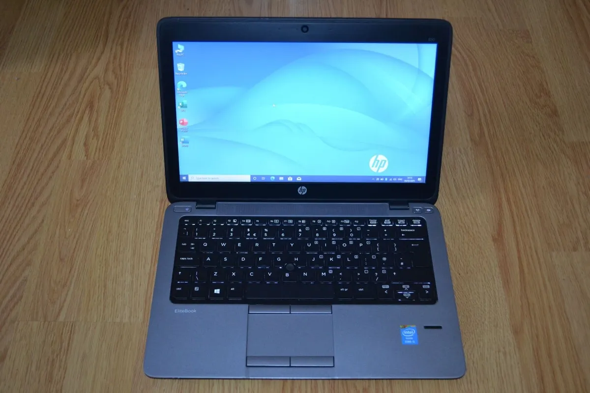 HP EliteBook 820 Core i5 SSD Laptop + MS Office - Image 1