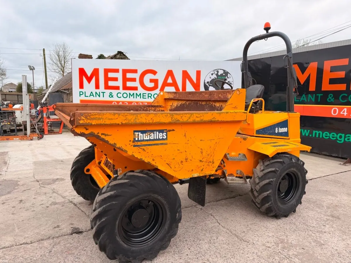 2017 THWAITES 6 TON DUMPER .... 1,200 HOURS - Image 1