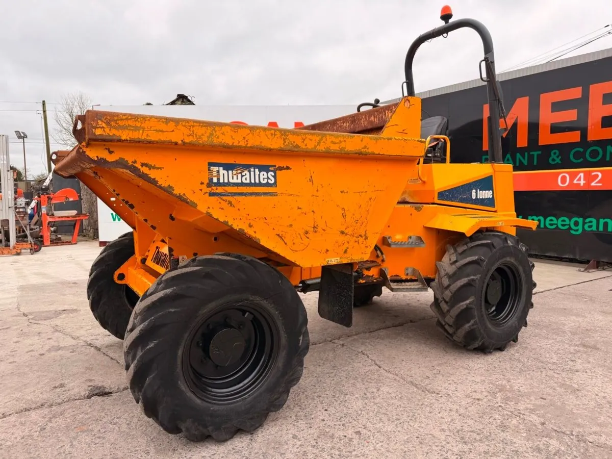 2017 THWAITES 6 TON DUMPER .... 1,200 HOURS - Image 3