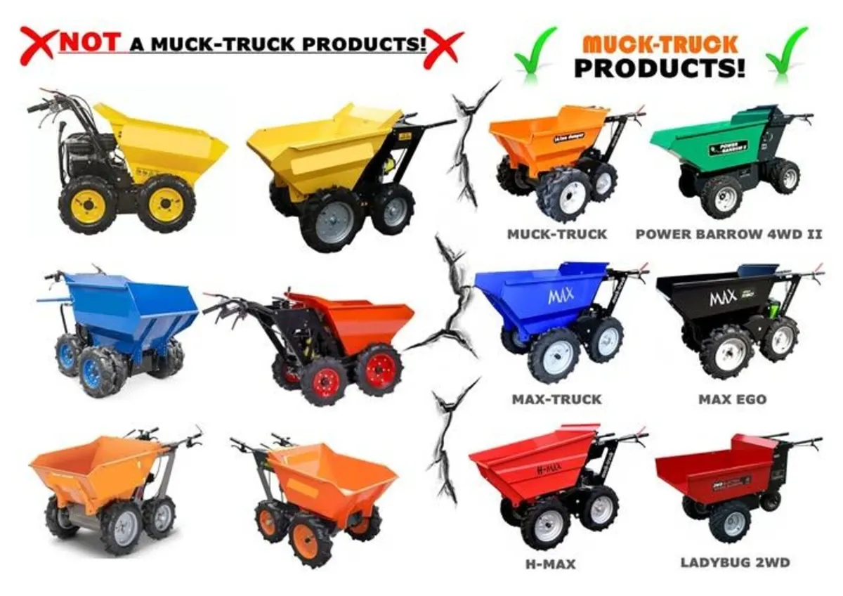 Muck Truck Power Barrow - Image 1