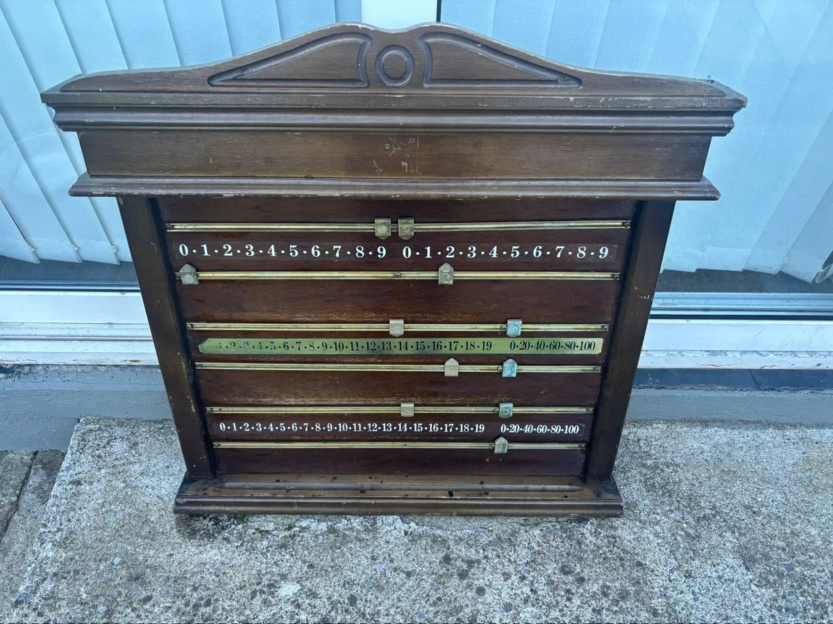 Vintage Snooker Scoreboard - Image 2