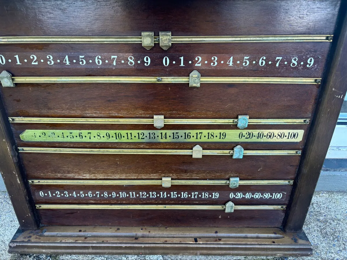 Vintage Snooker Scoreboard - Image 3