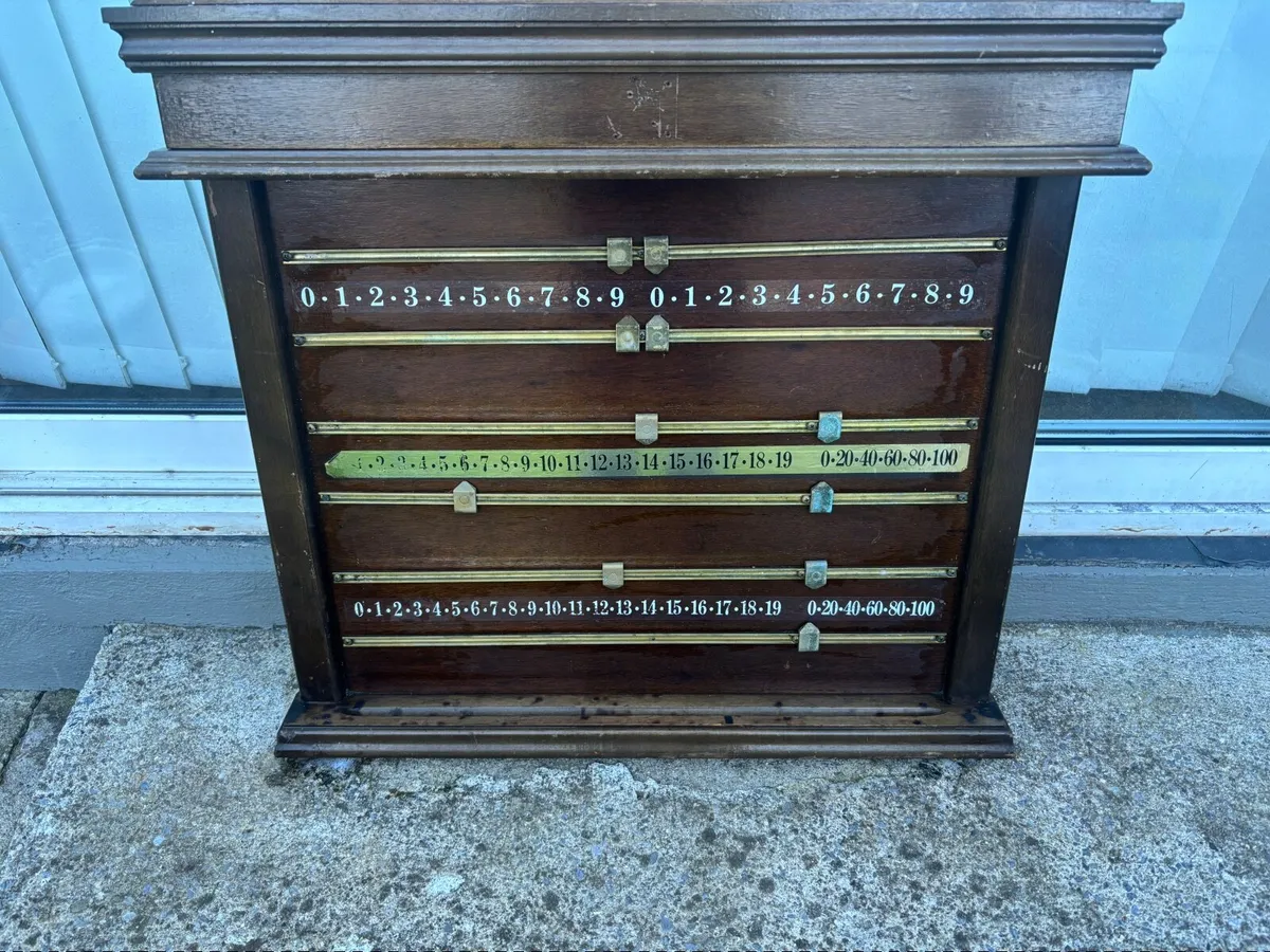 Vintage Snooker Scoreboard - Image 4