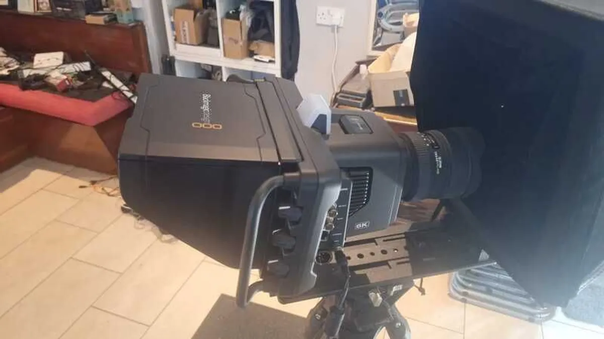 Blackmagic Studio Camera 6K Pro plus Sigma 12 24mm Lens - Image 1
