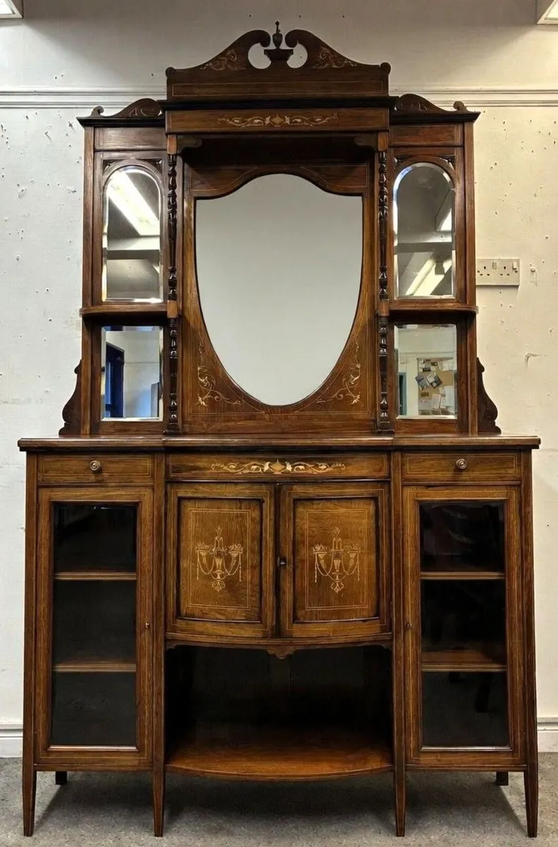 VICTORIAN ROSEWOOD CHIFFIONIER - Image 1