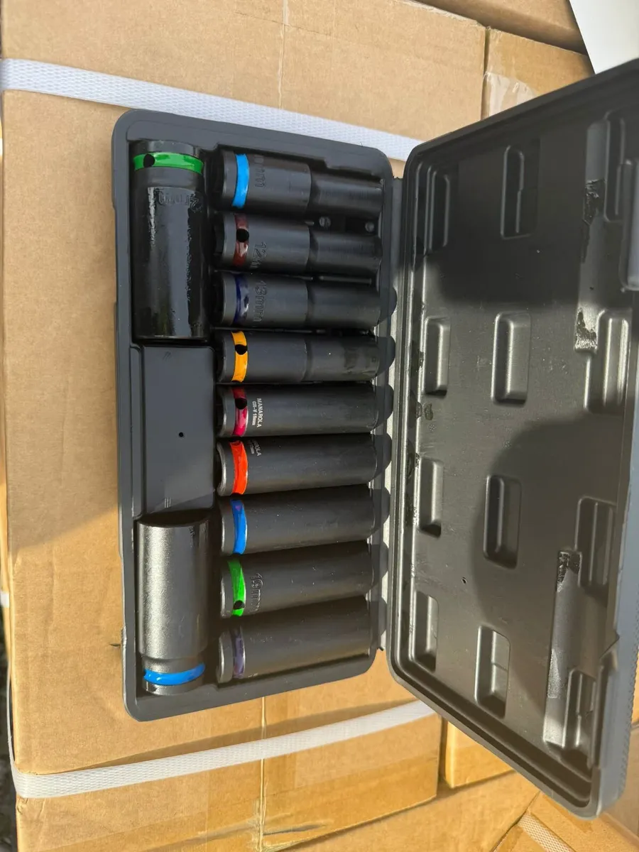 11-Piece 1/2" Colour Coded Impact Sockets