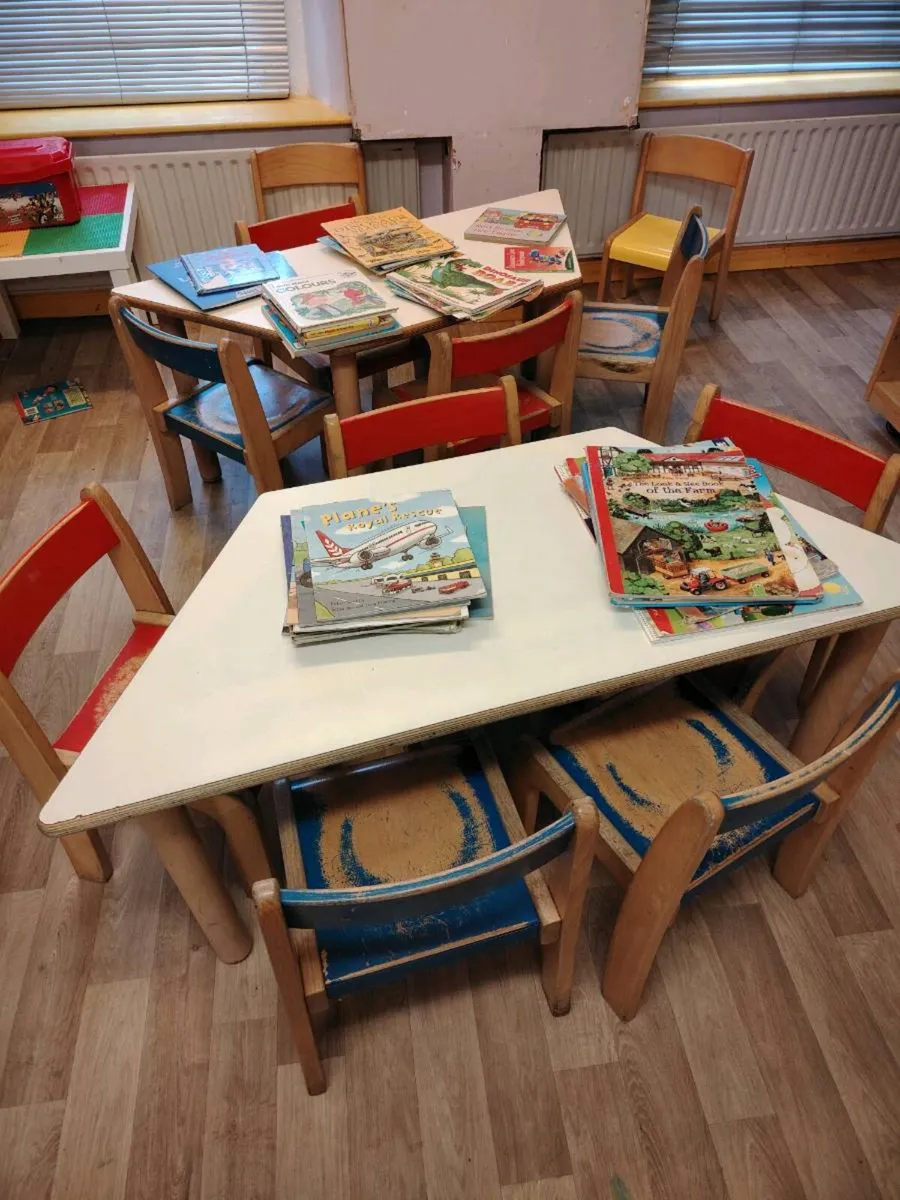 Creche tables and chairs