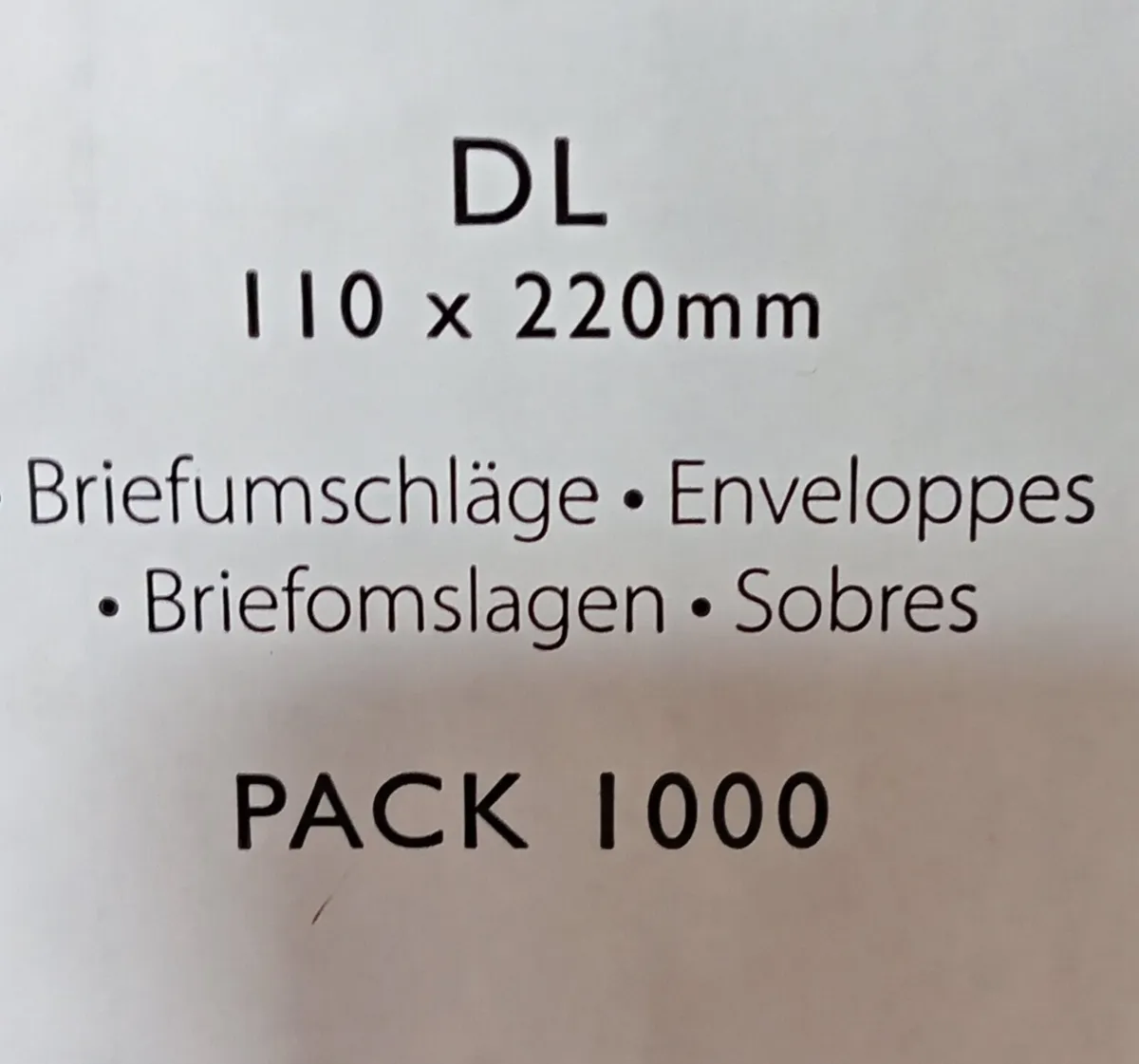 Two Boxes of 1000 Brown Envelopes - Image 3