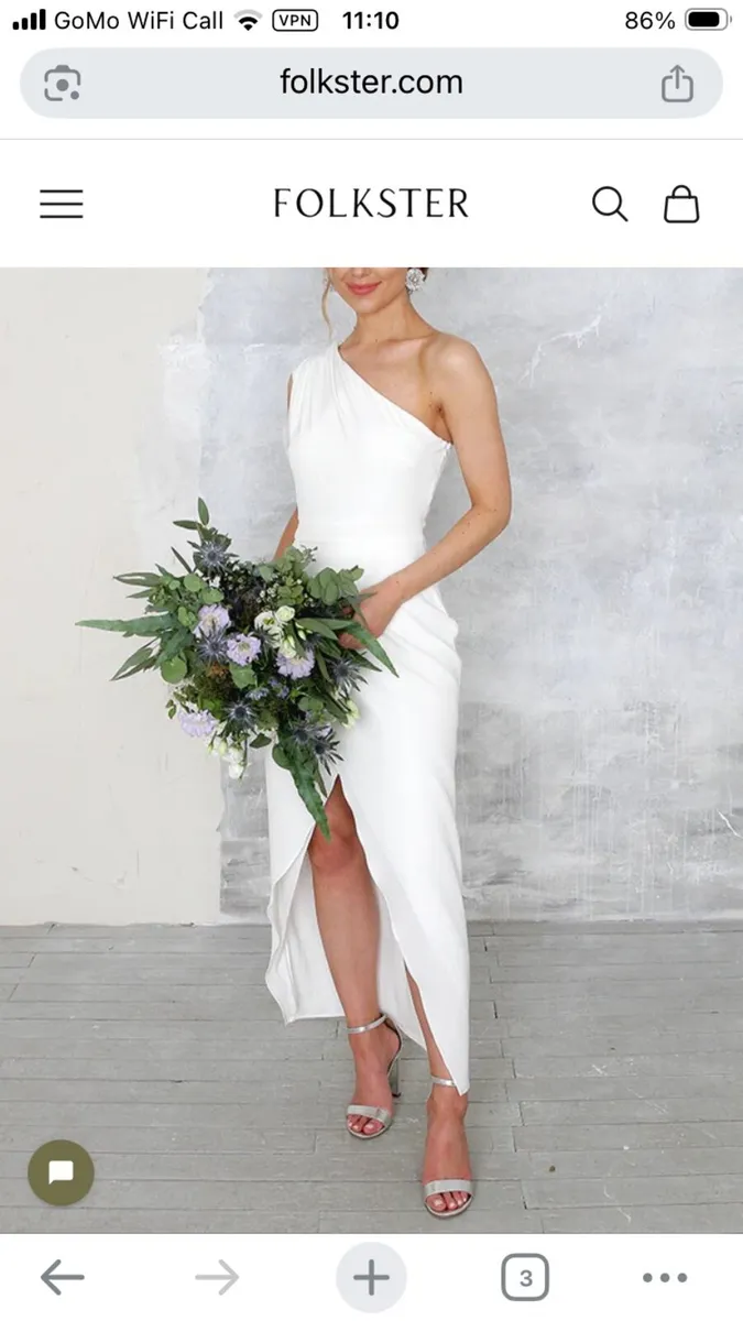 Folkster Calla Gown Ivory - Image 1