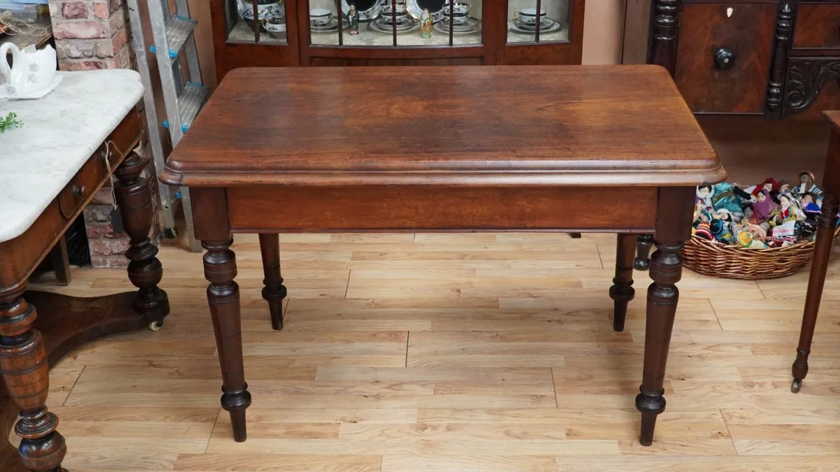 Victorian Trinity College Library Table - Image 2