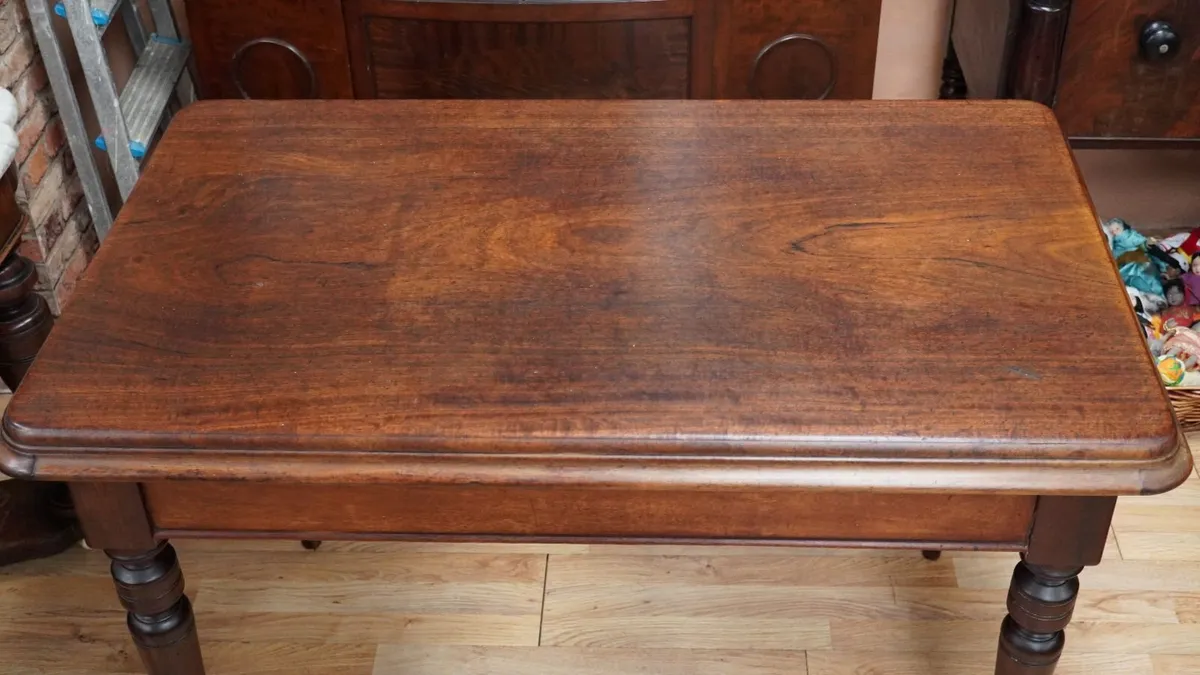 Victorian Trinity College Library Table - Image 3