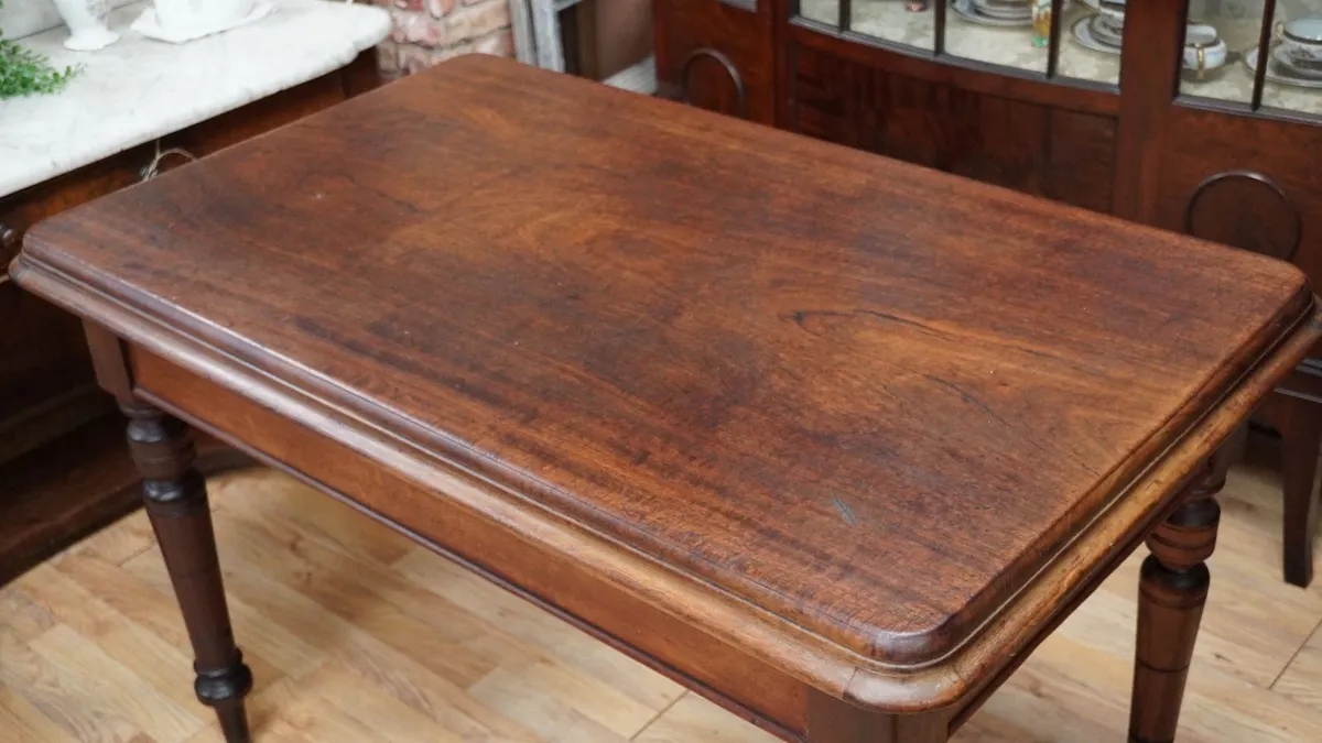 Victorian Trinity College Library Table - Image 4