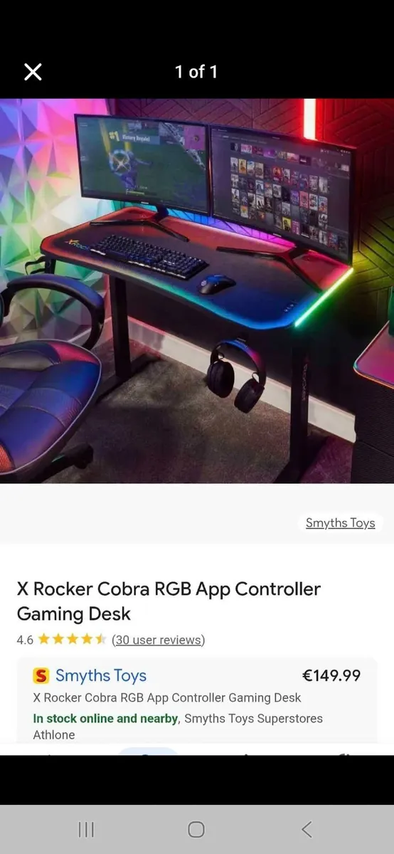 Gaming Led Desk