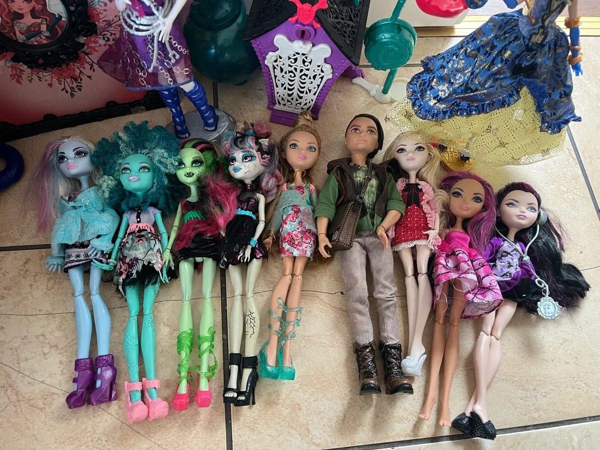 Monster high X Ever after high doll giant bundle - Image 2