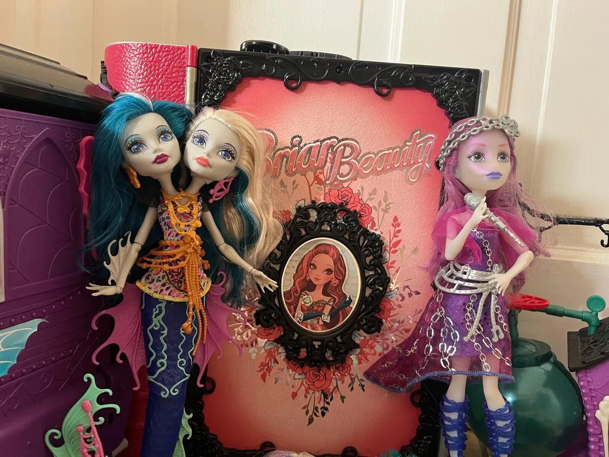 Monster high X Ever after high doll giant bundle - Image 3