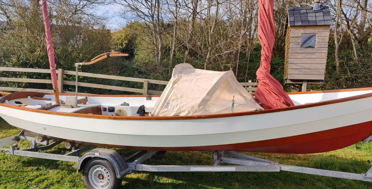 Drascombe Longboat – Trailer, Petrol & Electric Ou - Image 4
