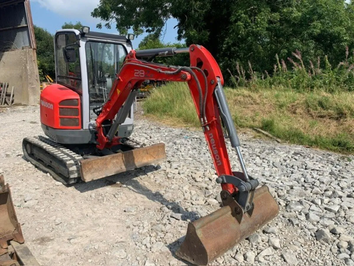 NEUSON 28z3 MINI DIGGER, 2009, 3100 HRS - Image 3
